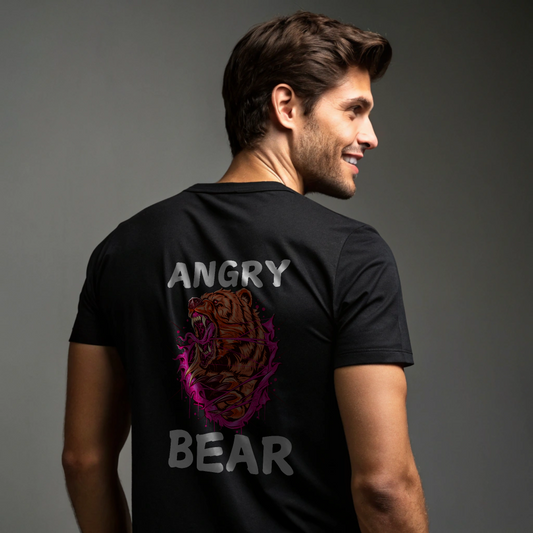 ANGRY BEAR OVERSIZE T SHIRT